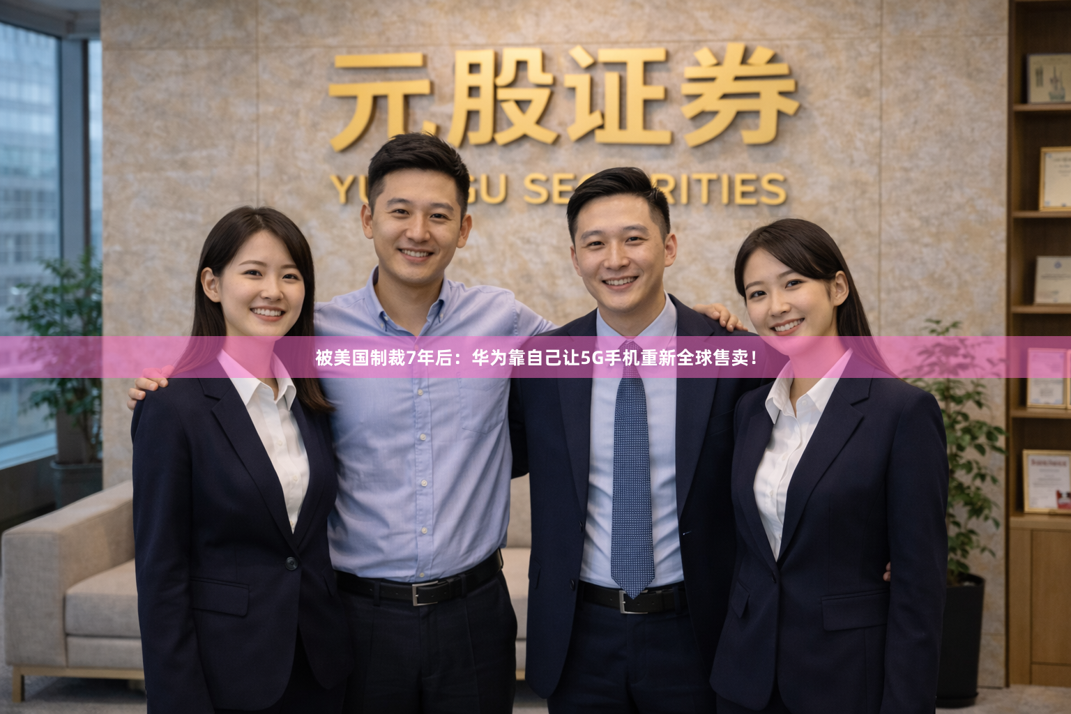 被美国制裁7年后：华为靠自己让5G手机重新全球售卖！